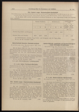 Verordnungs-Blatt für Eisenbahnen und Schiffahrt: Veröffentlichungen in Tarif- und Transport-Angelegenheiten 18981229 Seite: 10