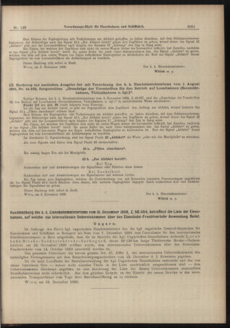 Verordnungs-Blatt für Eisenbahnen und Schiffahrt: Veröffentlichungen in Tarif- und Transport-Angelegenheiten 18981229 Seite: 3