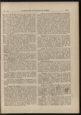 Verordnungs-Blatt für Eisenbahnen und Schiffahrt: Veröffentlichungen in Tarif- und Transport-Angelegenheiten 18981229 Seite: 7