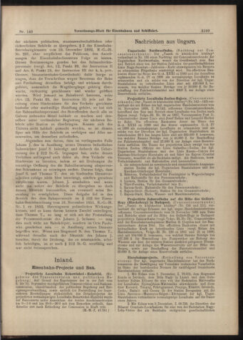 Verordnungs-Blatt für Eisenbahnen und Schiffahrt: Veröffentlichungen in Tarif- und Transport-Angelegenheiten 18981231 Seite: 5