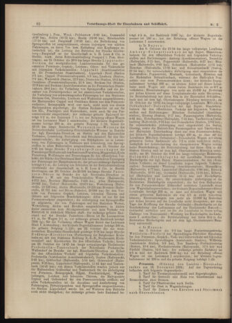 Verordnungs-Blatt für Eisenbahnen und Schiffahrt: Veröffentlichungen in Tarif- und Transport-Angelegenheiten 18990105 Seite: 14