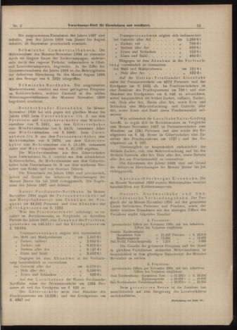 Verordnungs-Blatt für Eisenbahnen und Schiffahrt: Veröffentlichungen in Tarif- und Transport-Angelegenheiten 18990105 Seite: 5