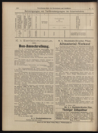 Verordnungs-Blatt für Eisenbahnen und Schiffahrt: Veröffentlichungen in Tarif- und Transport-Angelegenheiten 18990117 Seite: 48