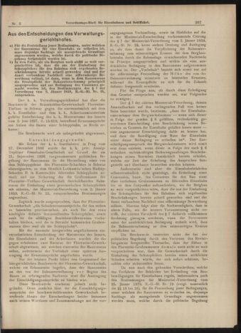 Verordnungs-Blatt für Eisenbahnen und Schiffahrt: Veröffentlichungen in Tarif- und Transport-Angelegenheiten 18990117 Seite: 7