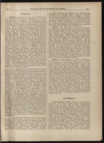 Verordnungs-Blatt für Eisenbahnen und Schiffahrt: Veröffentlichungen in Tarif- und Transport-Angelegenheiten 18990117 Seite: 9