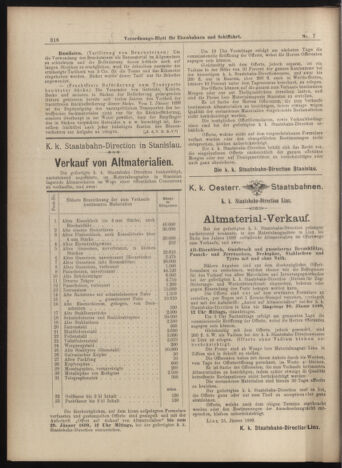 Verordnungs-Blatt für Eisenbahnen und Schiffahrt: Veröffentlichungen in Tarif- und Transport-Angelegenheiten 18990119 Seite: 10