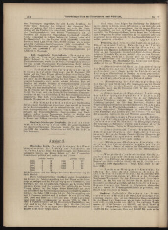 Verordnungs-Blatt für Eisenbahnen und Schiffahrt: Veröffentlichungen in Tarif- und Transport-Angelegenheiten 18990119 Seite: 4