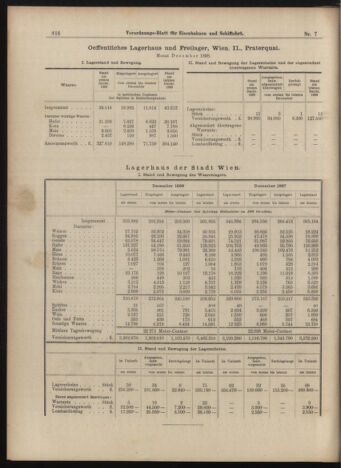 Verordnungs-Blatt für Eisenbahnen und Schiffahrt: Veröffentlichungen in Tarif- und Transport-Angelegenheiten 18990119 Seite: 8