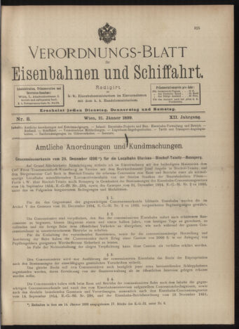 Verordnungs-Blatt für Eisenbahnen und Schiffahrt: Veröffentlichungen in Tarif- und Transport-Angelegenheiten