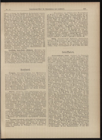 Verordnungs-Blatt für Eisenbahnen und Schiffahrt: Veröffentlichungen in Tarif- und Transport-Angelegenheiten 18990128 Seite: 5