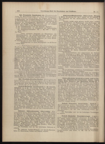 Verordnungs-Blatt für Eisenbahnen und Schiffahrt: Veröffentlichungen in Tarif- und Transport-Angelegenheiten 18990128 Seite: 8