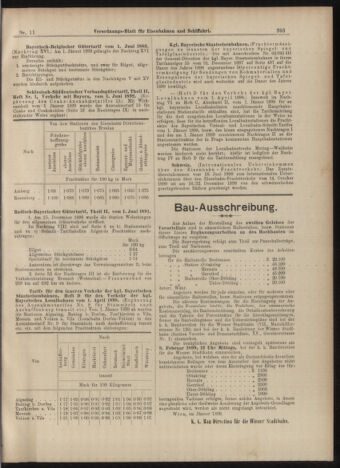 Verordnungs-Blatt für Eisenbahnen und Schiffahrt: Veröffentlichungen in Tarif- und Transport-Angelegenheiten 18990128 Seite: 9