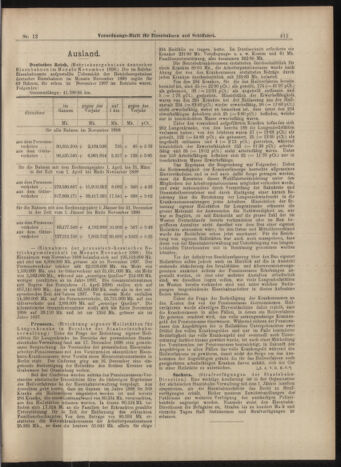 Verordnungs-Blatt für Eisenbahnen und Schiffahrt: Veröffentlichungen in Tarif- und Transport-Angelegenheiten 18990131 Seite: 11