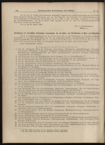 Verordnungs-Blatt für Eisenbahnen und Schiffahrt: Veröffentlichungen in Tarif- und Transport-Angelegenheiten 18990204 Seite: 2