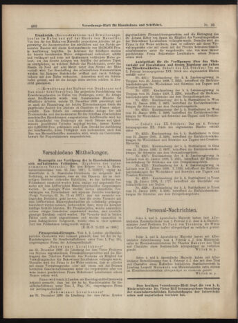 Verordnungs-Blatt für Eisenbahnen und Schiffahrt: Veröffentlichungen in Tarif- und Transport-Angelegenheiten 18990207 Seite: 36