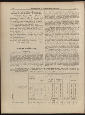 Verordnungs-Blatt für Eisenbahnen und Schiffahrt: Veröffentlichungen in Tarif- und Transport-Angelegenheiten 18990211 Seite: 10