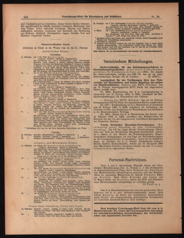 Verordnungs-Blatt für Eisenbahnen und Schiffahrt: Veröffentlichungen in Tarif- und Transport-Angelegenheiten 18990218 Seite: 6