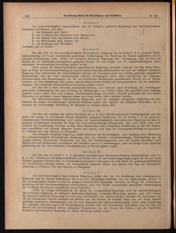 Verordnungs-Blatt für Eisenbahnen und Schiffahrt: Veröffentlichungen in Tarif- und Transport-Angelegenheiten 18990221 Seite: 2