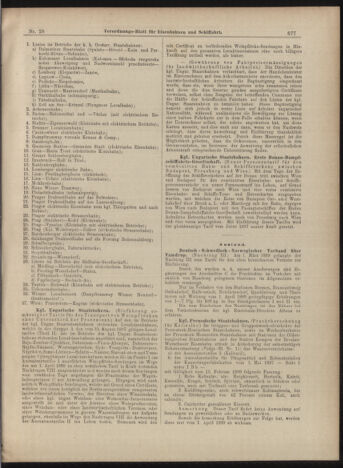 Verordnungs-Blatt für Eisenbahnen und Schiffahrt: Veröffentlichungen in Tarif- und Transport-Angelegenheiten 18990309 Seite: 17