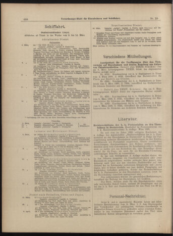 Verordnungs-Blatt für Eisenbahnen und Schiffahrt: Veröffentlichungen in Tarif- und Transport-Angelegenheiten 18990311 Seite: 8