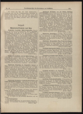 Verordnungs-Blatt für Eisenbahnen und Schiffahrt: Veröffentlichungen in Tarif- und Transport-Angelegenheiten 18990314 Seite: 3