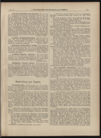 Verordnungs-Blatt für Eisenbahnen und Schiffahrt: Veröffentlichungen in Tarif- und Transport-Angelegenheiten 18990316 Seite: 3