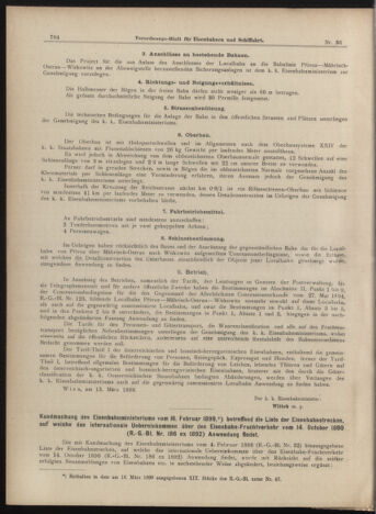 Verordnungs-Blatt für Eisenbahnen und Schiffahrt: Veröffentlichungen in Tarif- und Transport-Angelegenheiten 18990328 Seite: 4