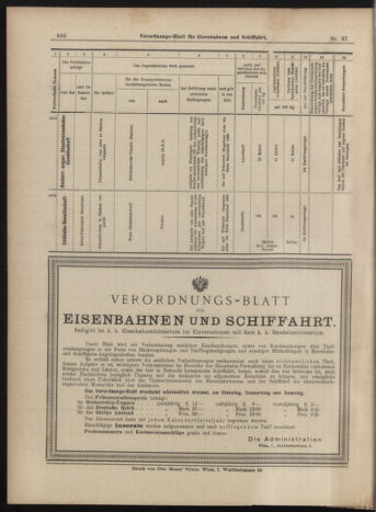 Verordnungs-Blatt für Eisenbahnen und Schiffahrt: Veröffentlichungen in Tarif- und Transport-Angelegenheiten 18990330 Seite: 12