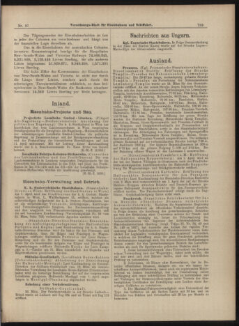 Verordnungs-Blatt für Eisenbahnen und Schiffahrt: Veröffentlichungen in Tarif- und Transport-Angelegenheiten 18990330 Seite: 3