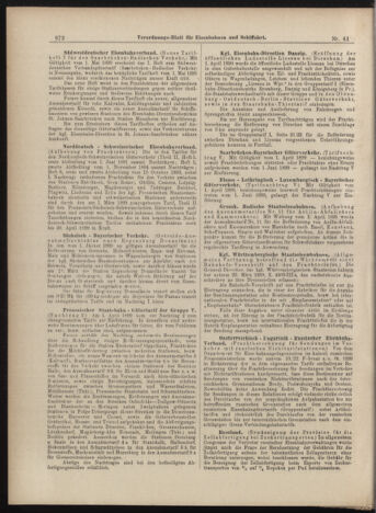 Verordnungs-Blatt für Eisenbahnen und Schiffahrt: Veröffentlichungen in Tarif- und Transport-Angelegenheiten 18990411 Seite: 12