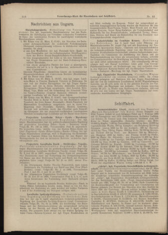 Verordnungs-Blatt für Eisenbahnen und Schiffahrt: Veröffentlichungen in Tarif- und Transport-Angelegenheiten 18990418 Seite: 6