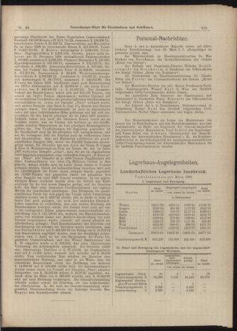 Verordnungs-Blatt für Eisenbahnen und Schiffahrt: Veröffentlichungen in Tarif- und Transport-Angelegenheiten 18990418 Seite: 7