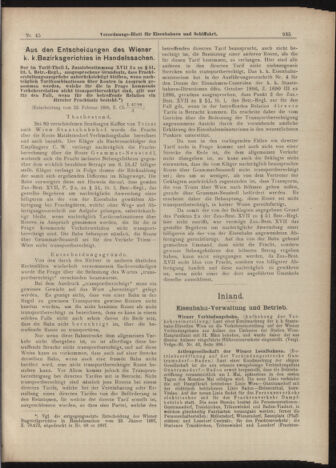 Verordnungs-Blatt für Eisenbahnen und Schiffahrt: Veröffentlichungen in Tarif- und Transport-Angelegenheiten 18990420 Seite: 3