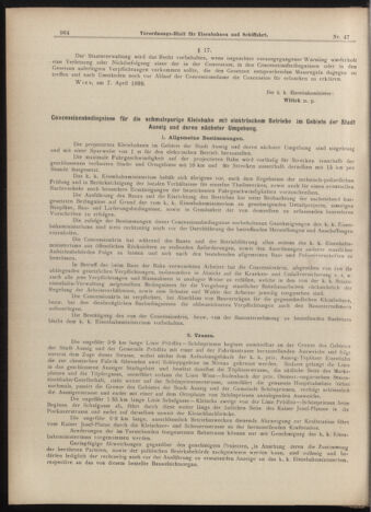 Verordnungs-Blatt für Eisenbahnen und Schiffahrt: Veröffentlichungen in Tarif- und Transport-Angelegenheiten 18990425 Seite: 4