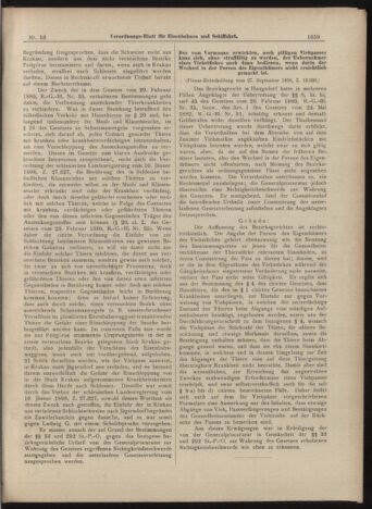 Verordnungs-Blatt für Eisenbahnen und Schiffahrt: Veröffentlichungen in Tarif- und Transport-Angelegenheiten 18990509 Seite: 3