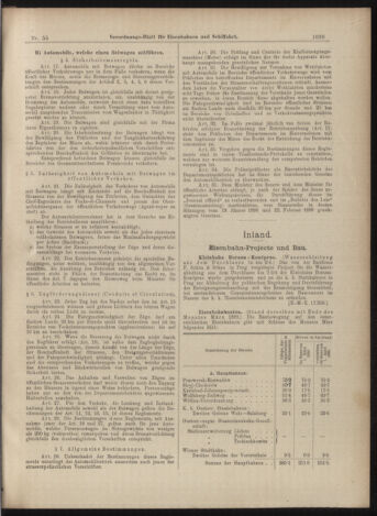 Verordnungs-Blatt für Eisenbahnen und Schiffahrt: Veröffentlichungen in Tarif- und Transport-Angelegenheiten 18990513 Seite: 3