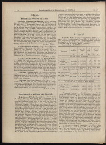 Verordnungs-Blatt für Eisenbahnen und Schiffahrt: Veröffentlichungen in Tarif- und Transport-Angelegenheiten 18990518 Seite: 4