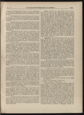 Verordnungs-Blatt für Eisenbahnen und Schiffahrt: Veröffentlichungen in Tarif- und Transport-Angelegenheiten 18990518 Seite: 5