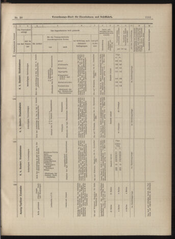 Verordnungs-Blatt für Eisenbahnen und Schiffahrt: Veröffentlichungen in Tarif- und Transport-Angelegenheiten 18990520 Seite: 11