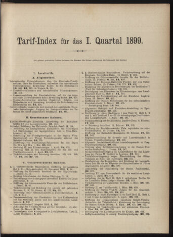 Verordnungs-Blatt für Eisenbahnen und Schiffahrt: Veröffentlichungen in Tarif- und Transport-Angelegenheiten 18990530 Seite: 17