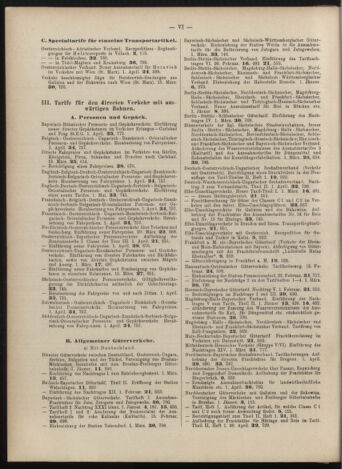 Verordnungs-Blatt für Eisenbahnen und Schiffahrt: Veröffentlichungen in Tarif- und Transport-Angelegenheiten 18990530 Seite: 22