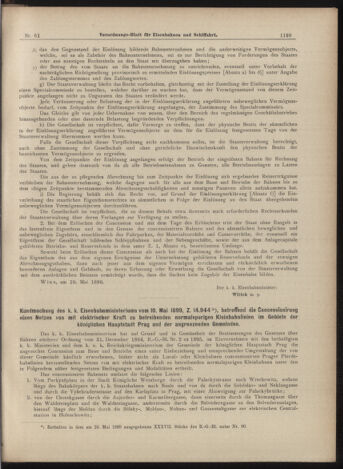 Verordnungs-Blatt für Eisenbahnen und Schiffahrt: Veröffentlichungen in Tarif- und Transport-Angelegenheiten 18990530 Seite: 3