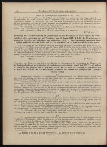 Verordnungs-Blatt für Eisenbahnen und Schiffahrt: Veröffentlichungen in Tarif- und Transport-Angelegenheiten 18990601 Seite: 2