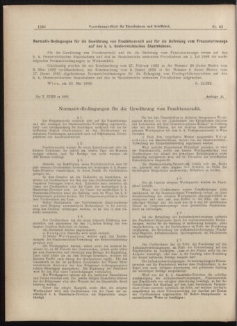 Verordnungs-Blatt für Eisenbahnen und Schiffahrt: Veröffentlichungen in Tarif- und Transport-Angelegenheiten 18990603 Seite: 2