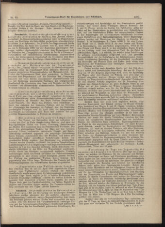 Verordnungs-Blatt für Eisenbahnen und Schiffahrt: Veröffentlichungen in Tarif- und Transport-Angelegenheiten 18990608 Seite: 11