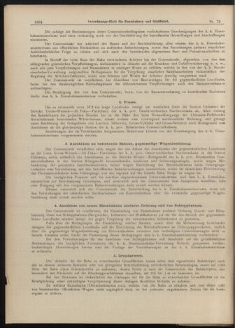 Verordnungs-Blatt für Eisenbahnen und Schiffahrt: Veröffentlichungen in Tarif- und Transport-Angelegenheiten 18990624 Seite: 6