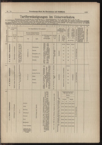 Verordnungs-Blatt für Eisenbahnen und Schiffahrt: Veröffentlichungen in Tarif- und Transport-Angelegenheiten 18990629 Seite: 13