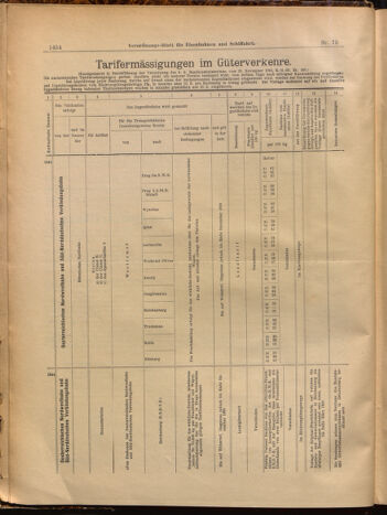 Verordnungs-Blatt für Eisenbahnen und Schiffahrt: Veröffentlichungen in Tarif- und Transport-Angelegenheiten 18990701 Seite: 10