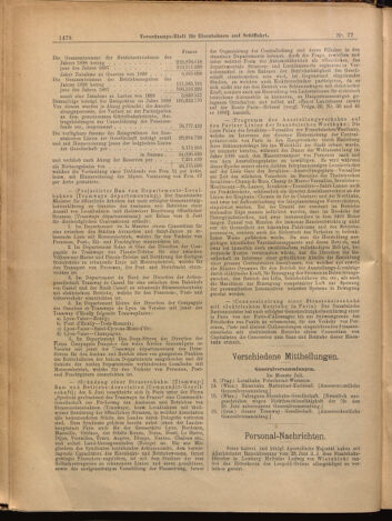 Verordnungs-Blatt für Eisenbahnen und Schiffahrt: Veröffentlichungen in Tarif- und Transport-Angelegenheiten 18990706 Seite: 10