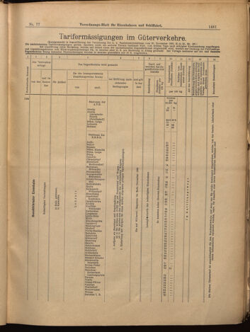 Verordnungs-Blatt für Eisenbahnen und Schiffahrt: Veröffentlichungen in Tarif- und Transport-Angelegenheiten 18990706 Seite: 13